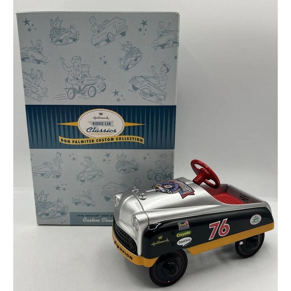Hallmark 1998 Kiddie Car Classics Diecast 1998 Nascar 50th Custom Champion L